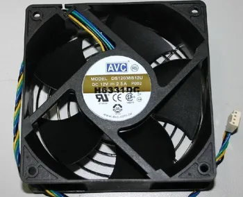 Pôvodný pre AVC DS12038B12U 120*120*38MM 12v 2,5 a 12 cm 4 riadky PWM Počítač chladiaci ventilátor