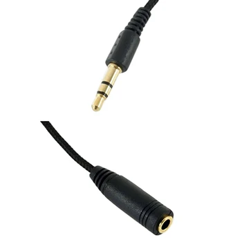 5M 16 ft 3,5 mm Žena na Muža F/M konektor pre Slúchadlá Stereo Audio Predlžovací Kábel Kábel