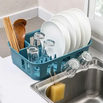 Nordic jedlo rack drez, kuchynské vybavenie umývačky riadu skladovanie mozgov modul 2-pass sekundové lepidlo mydlo stojan, dvojité mozgov mydlo rack