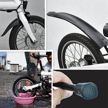 Bicykel Pneumatiky Splash Predné Zadný Blatník Polica Stojan pre Xiao Qicycle EF1 Elektrické Bicykle Príslušenstvo