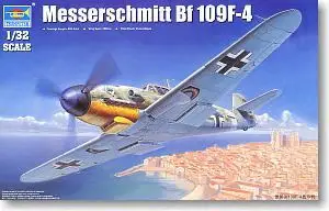 Trumpeter 1/32 zmenšený model 02292 Messers Mitter Bf109F-4 Fighter *