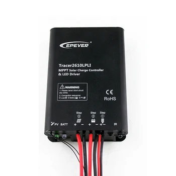 Tracer2610LPLI Lítiové batérie, 10A MPPT Solárny regulátor nabíjania s Časovač IP67 LED Driver naprogramovať Pomocou Mobilnej APLIKÁCIE funkcie