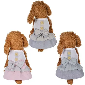 Pet Letné Oblečenie Mini Šaty Psov Princezná Šaty Svadobné Šaty Pre Malé Psie Oblečenie