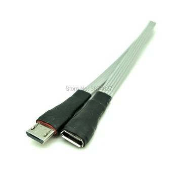 Micro-USB, Micro USB 5pin USB 2.0 Samec Konektor Micro USB 2.0 Samica Predlžovací Kábel 10 cm 25 cm 50 cm 100 cm 200 cm 300 cm