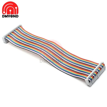Diy Elektronické 20 cm 40P 40 PIN 40PINS Spôsob, ako GPIO Rainbow Stužkový Kábel pre Raspberry Pi Model B / Model B+