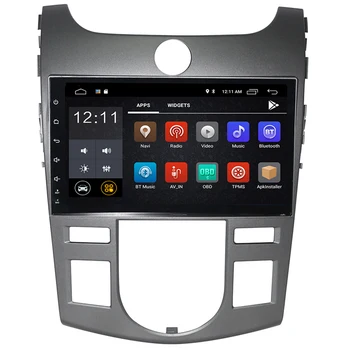 9 palcový Android 2.5 D Auta, DVD, GPS pre KIA Forte Cerato 2008-2019 autorádia GPS navigácie vedúci jednotky vybudovať vo wifi