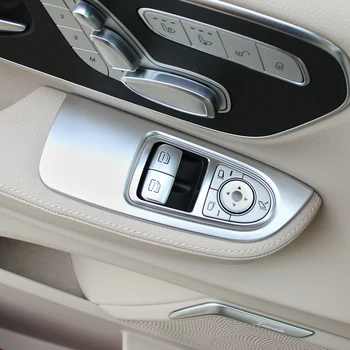 WELKINRY pre Benz V-TRIEDA V-Klasse W447-2019 v220d V250 ABS, predné dvere interiér, lakťová opierka okno zdvihákov regulátor spínač výbava