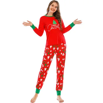 2020 Vianoce Rodine Zodpovedajúce Pyžamo Nastaviť Jeleň Dospelých, Deti, Rodina Zodpovedajúce Oblečenie Top+Nohavice Vianoce Sleepwear Pj Nastavenie Oblečenie