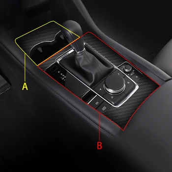 Z Nehrdzavejúcej Ocele Auto Radenie Okno Panel Kryt Auto Vody Držiak Nálepka Pre Mazda 3 Alexa 2019 2020 Auto Príslušenstvo