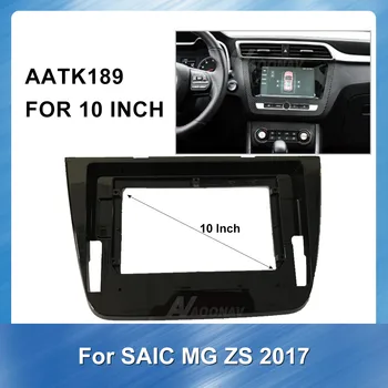 10 Palcový 2 Din Auto Auto Multimediálne fascia Pre SAIC MG 2017 ZS Auto Dvd Rám Auta Panel Dash Mount Inštalácie Palubnej dosky