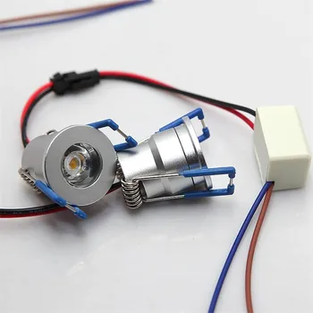 3W LED spot light mini LED downlight 50pcs/veľa AC85-265V bielej alebo teplej bielej skrinky LED svetlo, CE, RoHS