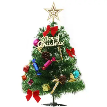 30 cm Mini Vianočné Stromčeky Vianočné Dekorácie Malé Borovice Umiestnené V Ploche Vianočné Festival Domova Ozdoby
