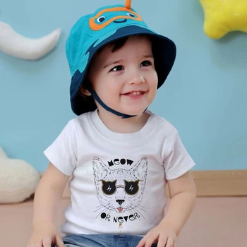 2020 detí super cool cat tlače T-shirt Chlapcov / Dievčatá krátkym rukávom letné top detí bežné nosenie Mládež Ulice T-shirt