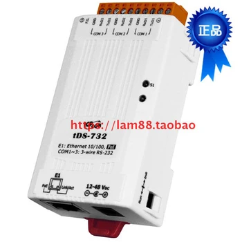 Nový, Originálny Spot Foto Pre tDS-732 CR Micro Ethernet Zariadenia Server 1 Sieťový Port (POE) 3 RS232