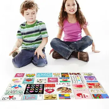 Drevené Puzzle Montessori Láska Pečiatka Tvar Vzdelávacie Rozprávkové Unikátny Puzzle Skladačka Hračky Pre Dospelých, Deti
