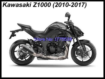 Titánové Zliatiny Z1000 2010-2017 Motocykel Vyčerpať Celý Systém Hlavičky Rúry z Uhlíkových Vlákien Motorke Šál Uniknúť Klapka pre Z1000