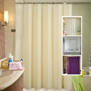 25 Farby, Vodotesné PEVA Kúpanie Sprchový Záves Kúpeľňa Záves S Hákom Životného prostredia Wc, Sprchový Záves Domova D25