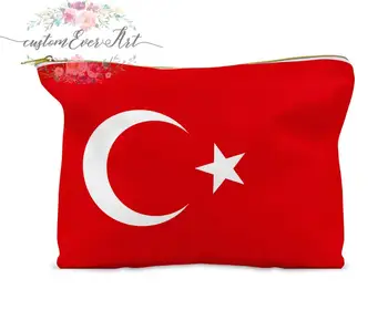 Turecko kozmetická taška osobné make-up taška malá kozmetická taška toaletná taška na zips puzdro bridesmaid darček