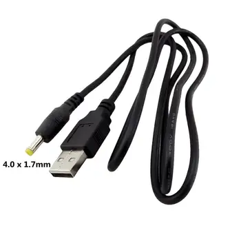 1x USB 2.0 Muž na 4.0 x 1.7 mm Samec Konektor DC Power Charge Dodanie Konektor Kábel pre Sony PSP 3 FT/1M