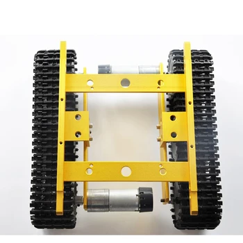TP100 Robot Nádrž Crawler Kovové Šasi Robotický Model Rámu Súťaž Štúdia Dizajn pre Arduino DIY RC Hračky Časť