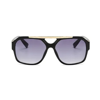 Dizajn značky Mužov Námestie slnečné Okuliare Muž Klasické Slnečné Okuliare Retro Luxusné Slnečné Okuliare UV400 Odtiene Oculos de sol hombre