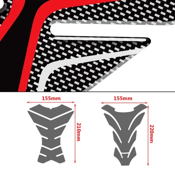 3D Živice Motocykel Tank Pad Chránič Odtlačkový Nálepky Prípade pre Ducati 848 EVO Tankpad