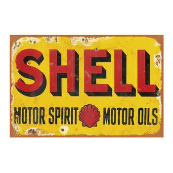 Reprodukcia Vintage Plynového Oleja Auto Kovové Značky na Garáž Muž Jaskyňa Bar Retro Stenu Decor