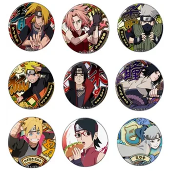 Nové Naruto Brošňa Cosplay Odznak Príslušenstvo Komiksu, Anime, Uchiha Itachi Sasuke Boruto Sarada Pin Comicon Darček