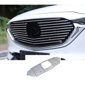 Auto Nálepky Telo Chrániť Detektor Výbava Prednej Mriežky Do Grilovacia Mriežka Časti 1pcs Pre Mazda CX-5 CX5 2nd Gen 2017 2018 2019 2020