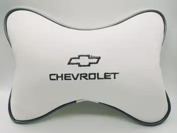 Vankúš na opierku hlavy Chevrolet (biela)