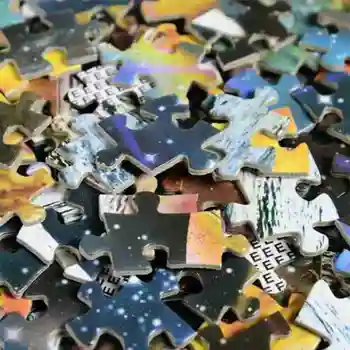 Vesmír Priestor Scenérie Skladačka Puzzle 1000 Kusov Vzdelávania Dospelých Pre Deti Dekompresný Hádanky Príručka Puzzle, Hračky G5S8