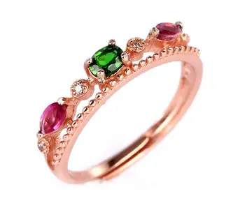Prstene pre ženy Šperky pre Ženy, Skutočné jade 925 strieborný Prsteň drop shipping Krúžky