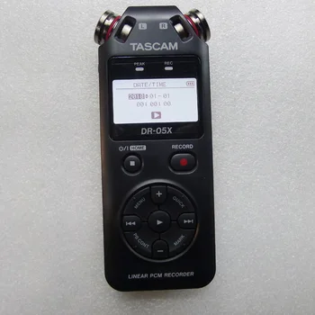 Nový, Originálny Tascam dr-05X Ručné Profesionálny Prenosný Digitálny Hlasový Záznamník, MP3 Nahrávanie Pero s 32GB micro SD TF Karty