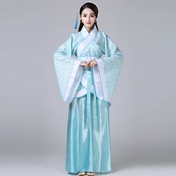 Hanfu Motýľ Uzol Tradičné Čínske Oblečenie pre Ženy Šaty Ženy, Dievča, Staroveké Ženské Kostýmy Lady Čínsky Fáze Šaty