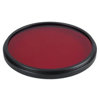 67 mm celý červený filter, filter 67 mm objektív so závitom