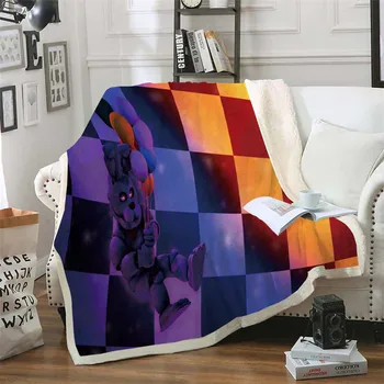 Nové módne 3D tlač deka gauč deka pokrytie cestovných posteľná bielizeň deku velvet