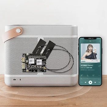 WiFi 2.4 G a Bluetooth 5.0 Zvukovej Dosky Modul s Spotify Airplay 20Hz - 20KHz pre DIY Smart Reproduktor, Zosilňovač