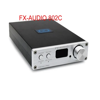 2021 FX-AUDIO D802C Bluetooth Digitálne výkonové Zosilňovače Domov Mini Profesionálna Trieda D 2 * 80W Hifi výkonové Zosilňovače