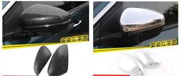 ABS Chrome Auto Styling Bočné Zrkadlo Pokrytie Lesklý Zahŕňa Príslušenstvo Pre Peugeot 3008 GT 5008 2017 2018 Spätné Spätné Armatúry