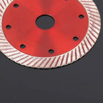 4.5 palcový 114mm Turbo Dlaždice Diamantové Rezanie Disk uhlovú Brúsku Čepeľ Porcelánu Kameň