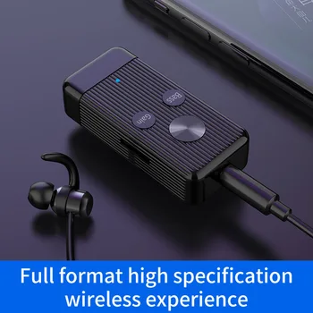 Bluetooth 5.0 Prijímač Pre 3,5 mm Jack pre Slúchadlá Bezdrôtový Adaptér, Bluetooth, Aux Audio HIFI Hudby Vysielač Pre Slúchadlá do auta