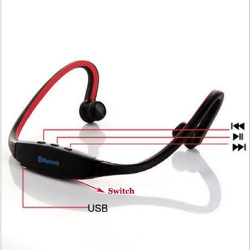 Pôvodné S9 Športové Bezdrôtové Bluetooth 4.0 Slúchadlo headset pre iphone 6/5/4 galaxy S5/S4/3 iOS/Android s mikrofónom