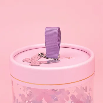 Nové PVC Ružovej Darčekovej krabičke s cherry Svadobné Prospech Candy Boxy Kvet Políčko Strany Darčekové Tašky Svadobné Dekorácie Baby Sprcha Strany