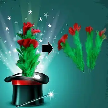 Viac Kvetov 1 sa Stáva 4 Rekvizity Fáze Triky Pre Profesionálne Rekvizity Gadget Kúzelník Zábavné Z5W2