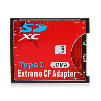 SD SDHC SDXC High-Speed Compact Flash Extreme CF Typ I Adaptér Pre 16/32/64/128 GB