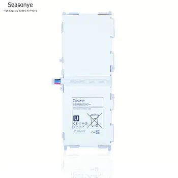 Seasonye 6800mAh / 25.84 Wh EB-BT530FBC Náhradná Li-pol Batéria Pre Samsung Galaxy Tab Tabliet 4 10.1