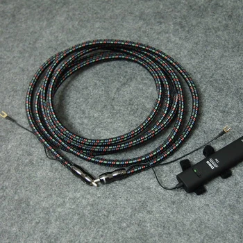 HiFi Audio Sub-3 Subwoofer RCA Digitálny Koaxiálny Kábel s 72V DBS Striebra, Pozlátený Konektor