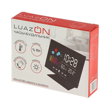 Hodiny-budík luazon lb-15, funguje asi 2 AAA Batérie Nie sú Súčasťou