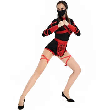 M-xxl Európskych a Amerických žien kostým Ninja Cosplay Japonský Naruto kostým hra jednotné