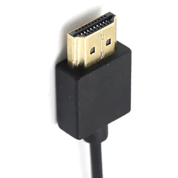 HDMI Samec Samica Konektor S USB 2.0 Kábel Nabíjačky Spliter Adaptér Extender